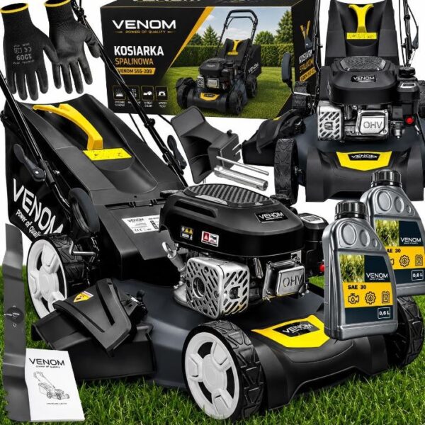 Store kosiarka spalinowa do trawy venom 55cm mulcz. mocna silnik 209cc napĘd pro