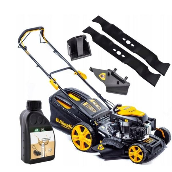 Store kosiarka spalinowa z napĘdem riwall 51cm 9w1 z napĘdem 5190 + olej